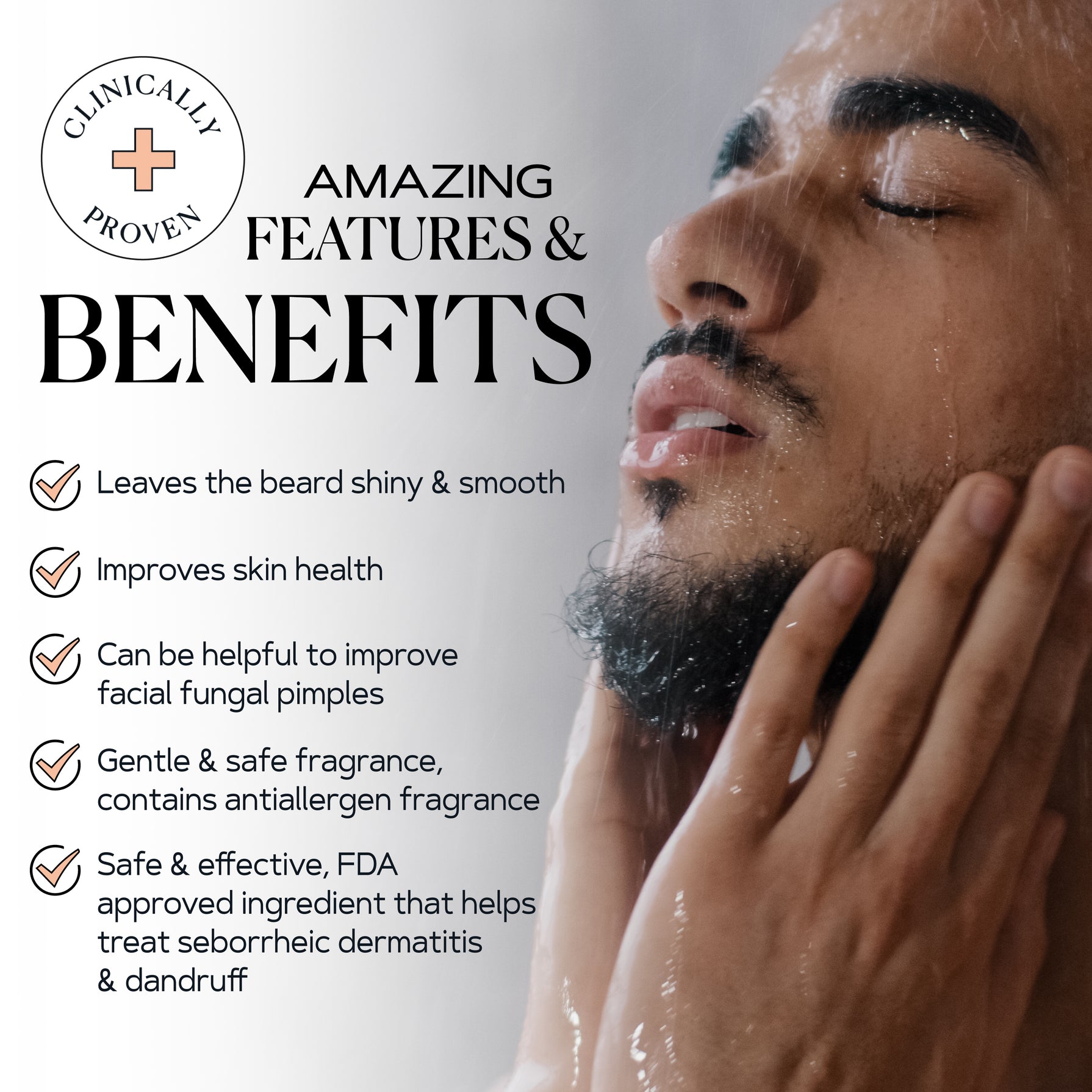 CONTROL | Dandruff Free Beard Wash