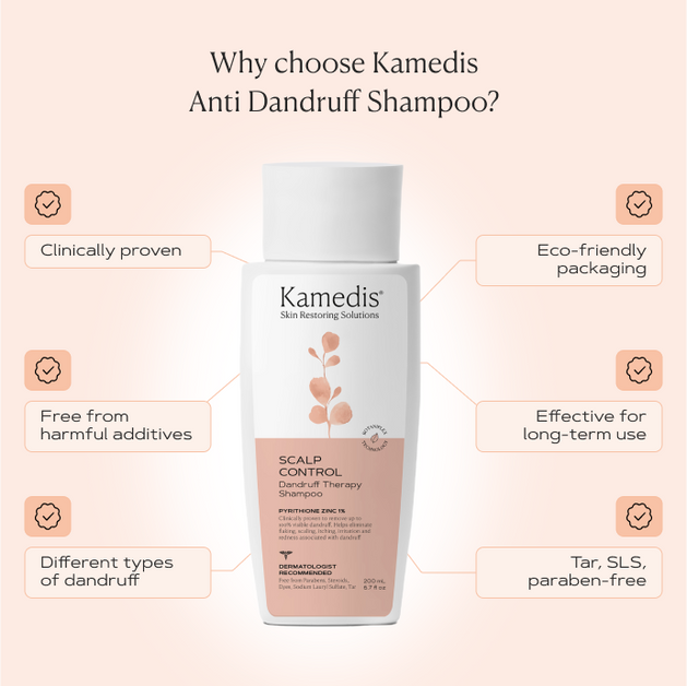 Dandruff Treatment Shampoo OTC 500 ML